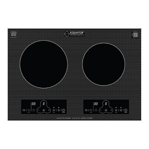 Equator 20" Built-In/Freestanding 2 Burner HORIZONTAL Induction Cooktop 110V - 1 of 1
