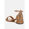 Nocturnal Rhinestone Embellished Shimmer Women Sandals - 3 of 4