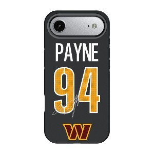 NFL Washington Commanders Players Game Tactic Bump Cell Phone Case for Apple iPhone 17 Series - 1 of 4