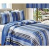 Greenland Home Fashions Brisbane Multi King Sham, 20x36 Inches - 2 of 4