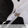 Brushed Microfiber Cow Pattern Duvet Cover Set - NTBAY - 4 of 4