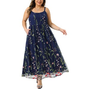 wedding guest dress embroidered Bird Embroidered Silk Organza Wedding Guest Dress L
