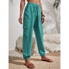 High Waisted Jogger Pants Loose Hiking Joggers for Women Casual Lightweight Tapered Cargo Pants with Pockets - 3 of 4