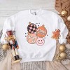 Simply Sage Market Women's Graphic Sweatshirt Retro Oranments - image 2 of 2