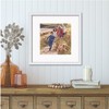 Courtside Market Classic Hues Portrait Frame Collection White 12"x12" 1-8x8 Opening - 2 of 2