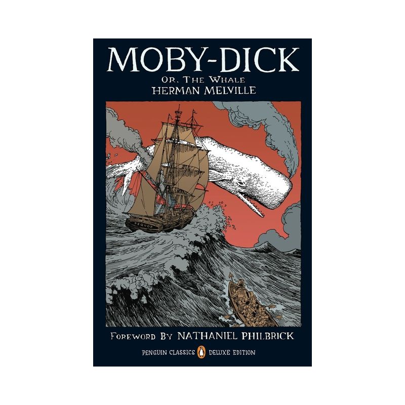Moby-Dick - (Penguin Classics Deluxe Edition) by  Herman Melville (Paperback), 1 of 2
