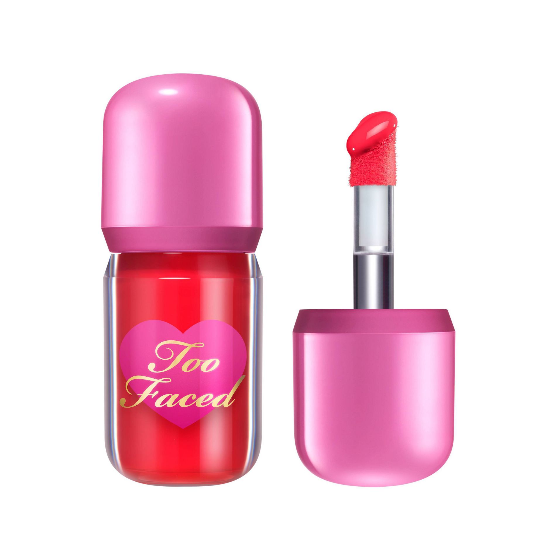 Too Faced Love Flush Glowing Liquid Blush - Roses Are Red - 0.2 fl oz - Ulta Beauty: Multi-Use, Buildable Coverage, Bright Tones