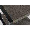 Jofran,Pinnacle Modern Loft Iron and Wood Grey End Table - 4 of 4