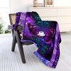 BAFODE Printed Flannel Blanket-Soft, Warm, Lightweight for Couch,Office, Bed, Camping, Travel-Multi-Purpose Gift for All Seasons with Versatile Design - 3 of 4