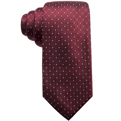 Ryan Seacrest Mens Victor Dot Grid Self-tied Necktie