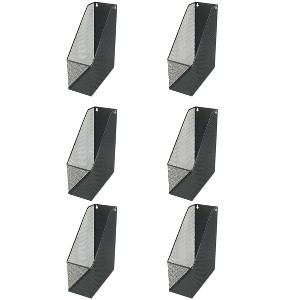 Ybm Home Mesh Steel Wall mount and/or Freestanding Document Sorter, Pack of 6 - 1 of 4
