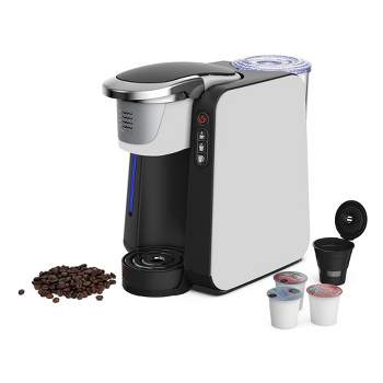 Drinkpod JAVAPod Cup Coffee Maker and Single Serve Brewer in White