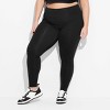 Women's High-Waisted Value Leggings - Wild Fable™ Black - 2 of 3