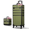 BYOOTIQUE Makeup Train Case Trolley w/ Cube Case Cosmetic Organizer Rococo - 2 of 2