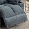 NicBex Recliner Chair Oversized Rocking Chair Massage Chair with Heating with USB Ports and 2 Cup Holders for Living Room - 4 of 4
