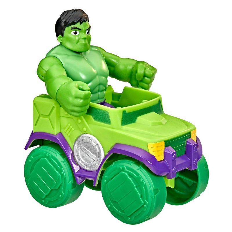 Marvel Spidey and His Amazing Friends Hulk Smash Truck, 6 of 11