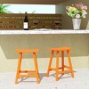WestinTrends Outdoor Patio Adirondack Counter Height Stool Chair - 2 of 4