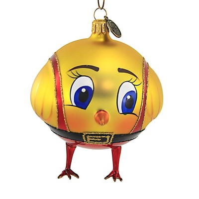 Blu Bom 4.5" Chick Chick Chickadee Ornament Spring Angry Bird  -  Tree Ornaments