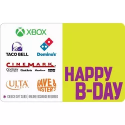 Happy B-Day Original Content $100 Gift Card (Email Delivery)