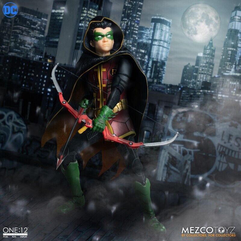 Mezco Toyz DC Comics One:12 Collective 6 Inch Action Figure | Robin, 5 of 10