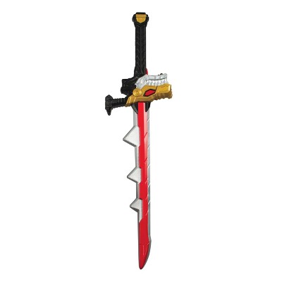 Kids' Power Rangers Red Ranger Dino Fury Sword Halloween Costume Hand Held Prop