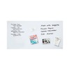ECR4Kids MessageStor Magnetic Dry-Erase Glass Board with Magnets, 18in x 36in - 3 of 4