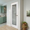SpassWay 36"W*80"H Exterior Frosted Glass Prehung Front Entry Door Primed Interior Fiberglass Entrance Door - 2 of 4