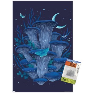 Trends International Episodic Drawing - Blue Oyster Unframed Wall Poster Prints - 1 of 4