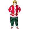 Shrek Santa Adult Unisex Hooded Kigurumi Costume Pajama Union Suit Shrek Santa - 4 of 4