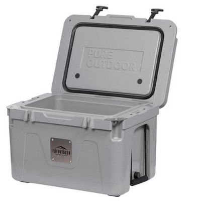 Monoprice Emperor Cooler - 25 Liters - Gray | Securely Sealed, Ideal for The Hottest and Coldest Conditions - Pure Outdoor Collection
