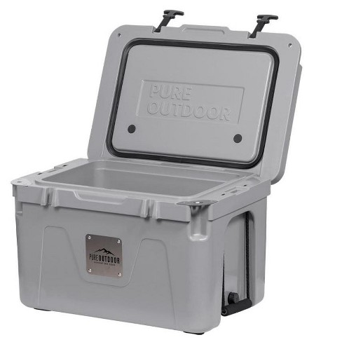 Monoprice Emperor Cooler - 25 Liters - Gray | Securely Sealed, Ideal for  The Hottest and Coldest Conditions - Pure Outdoor Collection