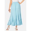 Roaman's Women's Plus Size French Skirt - 3 of 4