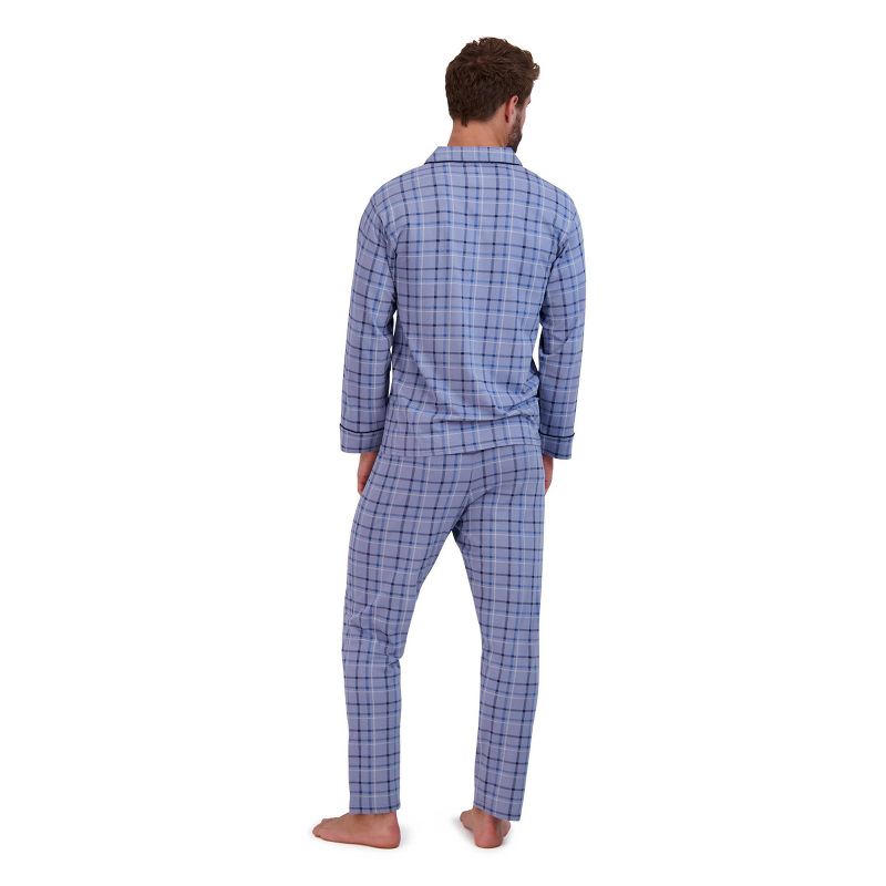 Hanes Premium Men's Knit Long Sleeve Pajama Set 2pc, 5 of 7