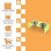 THE LICKER STORE Keaton Modern Acrylic Rectangular Elevated Pet Feeder - 3 of 4