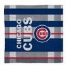 MLB Chicago Cubs Heathered Stripe Queen Bedding Set in a Bag - 3pc - 2 of 3