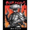 Juniors Womens Star Wars: Visions Anime Boba Fett T-Shirt - image 2 of 4