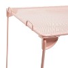 U Brands 8" Tall Mesh Locker Shelf Peachy Pink - 3 of 4