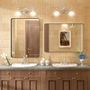 Apmir Rectangular Aluminum Alloy Framed and Tempered Glass Wall Bathroom Vanity Mirror in Matte Black/ Gold/ Silver/ Brown - 3 of 4