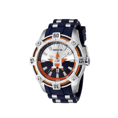 Invicta 43269 Men's MLB Houston Astros Silver and Blue Dial Watch