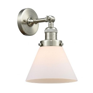 Cone - 1 Light Wall Sconce In Industrial Style-10.5 Inches Tall and 8 Inches Wide - 1 of 1