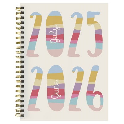 TF Publishing July 2025 - June 2026 Jolly Good Year Medium Weekly Monthly Planner