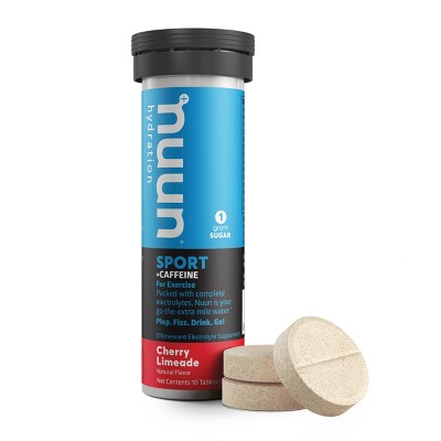 Nuun Hydration Sport + Caffeine Drink Tabs - Cherry Limeade 10ct