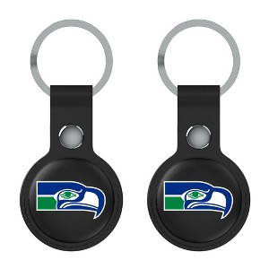 NFL NFC Historic Teams Insignia Black Airtag Holder 2-Pack - 1 of 4
