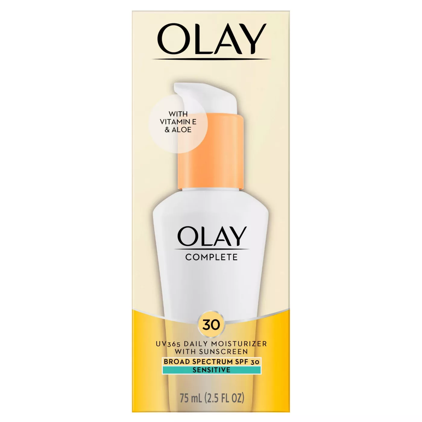 Olay Complete Lotion Moisturizer - Sensitive Skin - SPF 30 - 2.5 fl oz - image 1 of 8