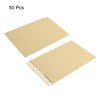 Unique Bargains Small Items Storage Greeting Note Party Blank Coin Envelope 50 Pcs - 3 of 4