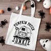 City Creek Prints Pumpkin Patch Junkie Barn Canvas Tote Bag - 15x16 - Natural - 2 of 2