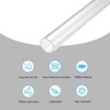 Unique Bargains Lamp and Lantern Water Cooling System Acrylic Rigid Round Pipe Clear 10" - 3 of 4