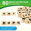 BenBen Family Board Games - 112 Flash Cards & Wooden Letter Tiles, CVC Sight Word Game for Kids 4+ - 4 of 4