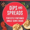 Hillshire Snacking Dips and Spreads Pepperoni, Red Pepper & Italian Herbs Dip with Toasted Rounds - 2.25oz - 4 of 4