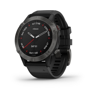 Garmin fenix 6 Sapphire Gray - Black Band